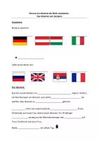 Vorschau - Arbeitsblätter - Das Attentat von Sarajevo - Deckblatt