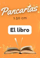 Vista previa - Decoración del aula - El libro Pancarta 1.50 cm de largo - Portada