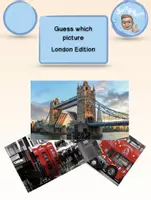 Vorschau - Präsentationen/Tafelbilder - Guess which picture- Describing pictures London edition - Deckblatt