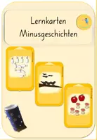 Vorschau - Spiele - Minusgeschichten Zauberröhre, Lernkarten Zahlenraum 10 - Deckblatt
