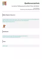 Vorschau - Fördermaterial/Inklusion - Lernwörter-Flipflap passend zum Buch "Elmar, der Elefant" - Seite 1