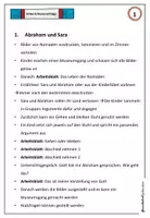 Vorschau - Unterrichtsreihen - Abraham und Sara - fertiges Unterrichtsmaterial für die Grundschule - Seite 1