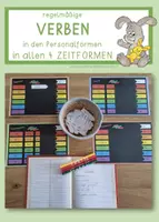 Vorschau - Spiele - regelmäßige Verben in der Personalform - alle 4 Zeiten - Seite 1