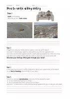Vorschau - Arbeitsblätter - How to write a blog entry - ZP10 - Seite 2