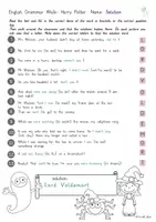 Vorschau - Arbeitsblätter - Magical Grammar Walk: Simple Past and Past Progressive - Seite 2