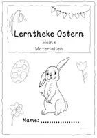 Vorschau - Arbeitsblätter - differenzierte Lerntheke Ostern DaZ/Klasse 1 - Seite 1
