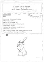 Vorschau - Arbeitsblätter - differenzierte Lerntheke Ostern DaZ/Klasse 1 - Seite 3