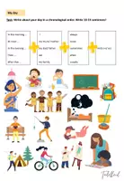 Vorschau - Arbeitsblätter - Daily Routines / My Day - Seite 3