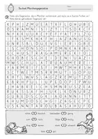 Vorschau - Arbeitsblätter - Suchsel Märchen | Märchengegensätze | Buchstabengitter | differenziert - Seite 3