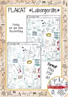Vorschau - Poster - Plakat - Labor, Laborgeräte mit und ohne Beschriftung, A3 - Deckblatt