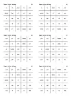 Aperçu - Jeux - Arithmétique mentale - Calculs de base - Bingo - Page 2