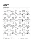 Aperçu - Feuilles d'exercices - Arithmétique mentale - Calculs de base - Labyrinthe - (Niveau 1, Niveau 2, Niveau 3) - Page 3