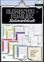 Vorschau - Stationenlernen - Elementen Familien Stationenbetrieb - Deckblatt