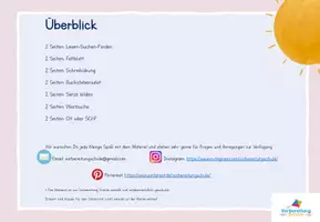 Vorschau - Arbeitsblätter - Einführung CH und SCH | Buchstaben | Laute - Seite 1