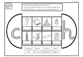 Vorschau - Arbeitsblätter - Einführung CH und SCH | Buchstaben | Laute - Seite 2