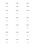 Aperçu - Fiches - Additionner et soustraire des nombres décimaux - Fiches - Page 1
