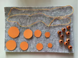 Vorschau - Mal- und Bastelvorlagen - Textiles Gestalten / Werken - Basteln im Frühling - 🐰 Hase / Karottenhase - PHASENBILDER - Seite 3