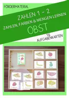 Vorschau - Spiele - 3 Sets Materialpaket Obst Zahlenraum 1-5 (auch für die Holz-Sortierbox) - Deckblatt