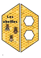 Aperçu - Feuilles d'exercices - Lapbook pour en connaître un rayon sur l'abeille - Page de couverture
