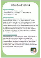 Vorschau - Arbeitsblätter - Schleichdiktat/Laufdiktat zum tz (3-fach differenziert) - Seite 2