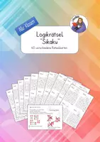 Vorschau - Spiele - Logik-Rätsel, Sikaku - 40 verschiedene Rätsel - Deckblatt
