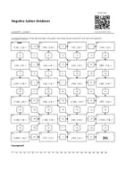 Vorschau - Arbeitsblätter - Negative Zahlen dividieren - Labyrinth (Level 1, 2 und 3) - Seite 2