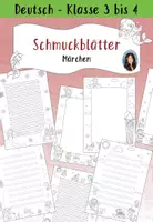 Vorschau - Arbeitsblätter - Schmuckblätter / Schmuckrahmen Märchen - Deckblatt