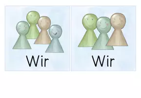 Vorschau - Bildkarten - Ich-Du-Wir-Alle Karten mit Spielfiguren - Seite 2