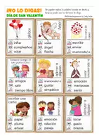 Vista previa - Juegos / Gamificación - San Valentín ¡No lo digas! juego Español / E.L.E. - página 1