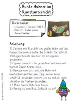 Vorschau - Stundenentwürfe - 3x Kunst zu Ostern, Kunstprojekt Ostern Klasse 1 und Klasse 2 - Seite 3