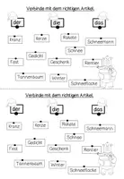 Vorschau - Arbeitsblätter - Übungsheft Winter Klasse 2 (Mathe und Deutsch) silvesterknaller24 - Seite 3