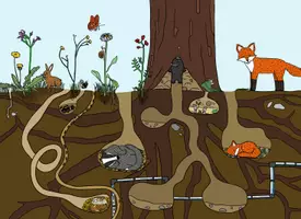 Vorschau - Arbeitsblätter - Klangbild „Unter der Erde“, Tiere, fertige Musikstunde - Seite 2