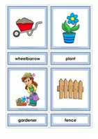 Vorschau - Arbeitsblätter - Garten "the garden" - großes Materialpaket - Seite 1