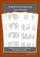 Vorschau - Spiele - Materialpaket Kommasetzung - Seite 1