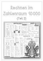 Vorschau - Arbeitsblätter - Rechnen im Zahlenraum 10000 (Teil 2) - Kopiervorlagen - Seite 1