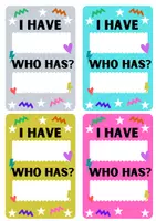 Vista previa - Refuerzo / NEE / Materiales de apoyo - I have - who has cards - Portada