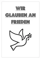 Vorschau - Mal- und Bastelvorlagen - MEIN DEMO-PLAKAT (Demoschild/Ausmalbild zum Gestalten gegen den Russland-Ukraine-Krieg) - Seite 2
