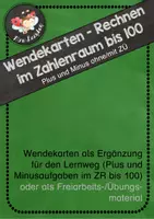Vorschau - Spiele - Wendekarten - Plus und Minus im ZR bis 100 (Ergänzung für den Lernweg) - Deckblatt