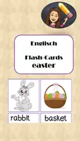 Vorschau - Spiele - easter Flashcards für Englisch Klasse 3/4 - Deckblatt