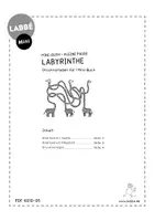 Vorschau - Mal- und Bastelvorlagen - Mini-Buch - Kleine Pause - Labyrinthe - Seite 1