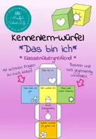 Vorschau - Arbeitsblätter - Das bin ich: Kennenlernwürfel basteln - Deckblatt