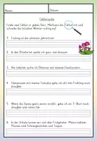 Vorschau - Arbeitsblätter - Rechtschreibung - Fehlersuche in Sätzen - Arbeitsblatt - Seite 2