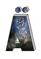 Vorschau - Präsentationen/Tafelbilder - Schriftzug "Märchen" zum Ausdrucken (3D) - Seite 3