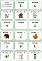 Vorschau - Spiele - Anlaute: Ich habe - Wer hat? - Das Spiel - Seite 1