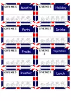 Vorschau - Arbeitsblätter - GIVE ME FIVE - 64 COLOURED THEME CARDS - Seite 3