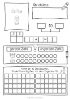 Vorschau - Arbeitsblätter - Zahlenraum 20 – Arbeitsheft & Mini-Legekreise (Klasse 1) - Seite 3
