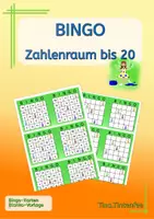 Vorschau - Arbeitsblätter - Bingo-Karten im Zahlenraum bis 20 + Blanko-Vorlage - Deckblatt