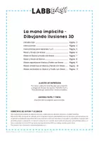 Vista previa - Manualidades / Dibujos para colorear - La mano implícita - Dibujando ilusiones 3D - página 3