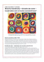 Vista previa - Manualidades / Dibujos para colorear - Wassily Kandinsky: Estudio de Color - página 3