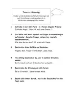 Vorschau - Merkblätter - Merkblatt/ Übersicht: Innerer Monolog - Deckblatt